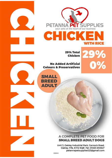 Super Premium Small Breed Blend - Chicken with Rice