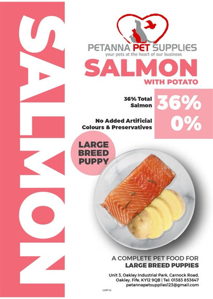 Super Premium Puppy (Large Breed) Blend - Salmon with Potato