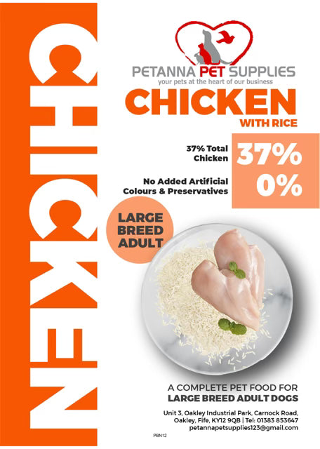 Super Premium Adult (Large Breed) Blend - Chicken with Rice