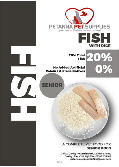 Super Premium Adult (Senior) Blend - Fish with Rice
